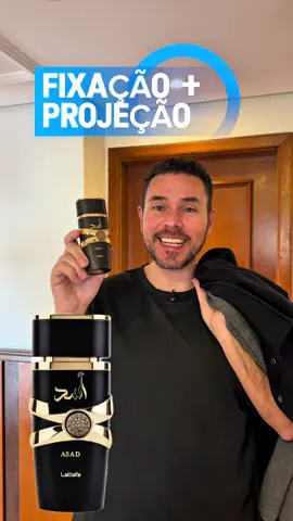 ASAD  - Avaliação de fixação e projeção. Será que fixa e projeta bem? #perfumesarabes #asad #perfume 
