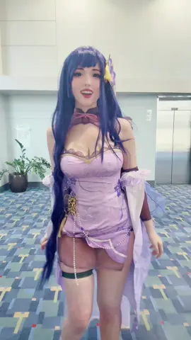 I’m reminiscing otakon 😞 @luxumine ♡ #raidenshogun #yaemiko #GenshinImpact #genshincosplay #dancetrend 