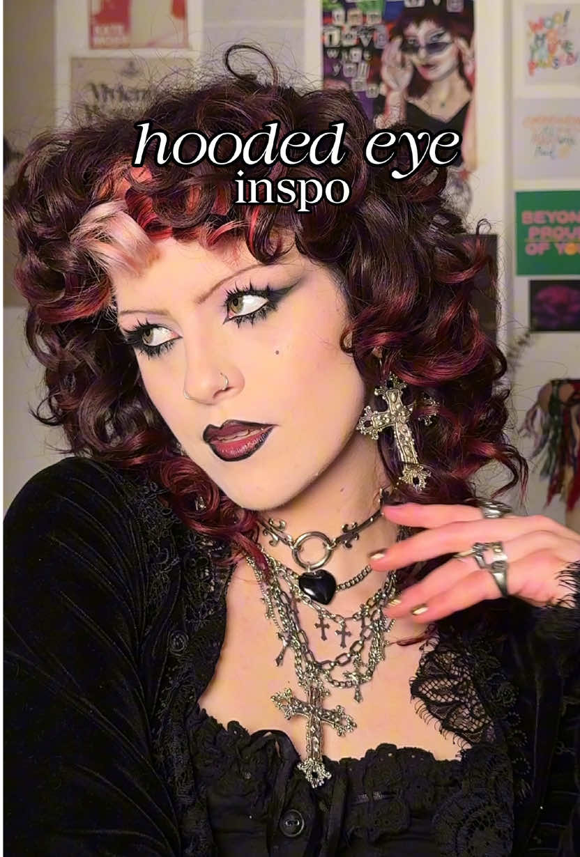 hooded eyes? i gotchu  . . . . . . . #hoodedeyes #hoodedeyesmakeup #hoodedeyemakeup #eyemakeup #makeupinspo   