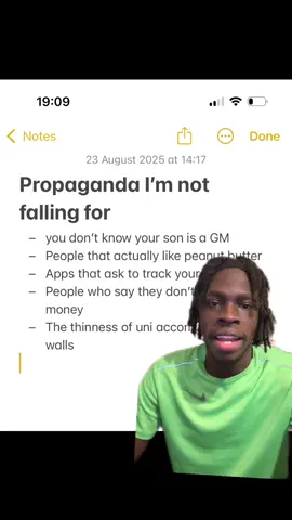 Which one are you not falling for 🤣 #fyp #Ds_thefirst #propaganda #notes #Ds 