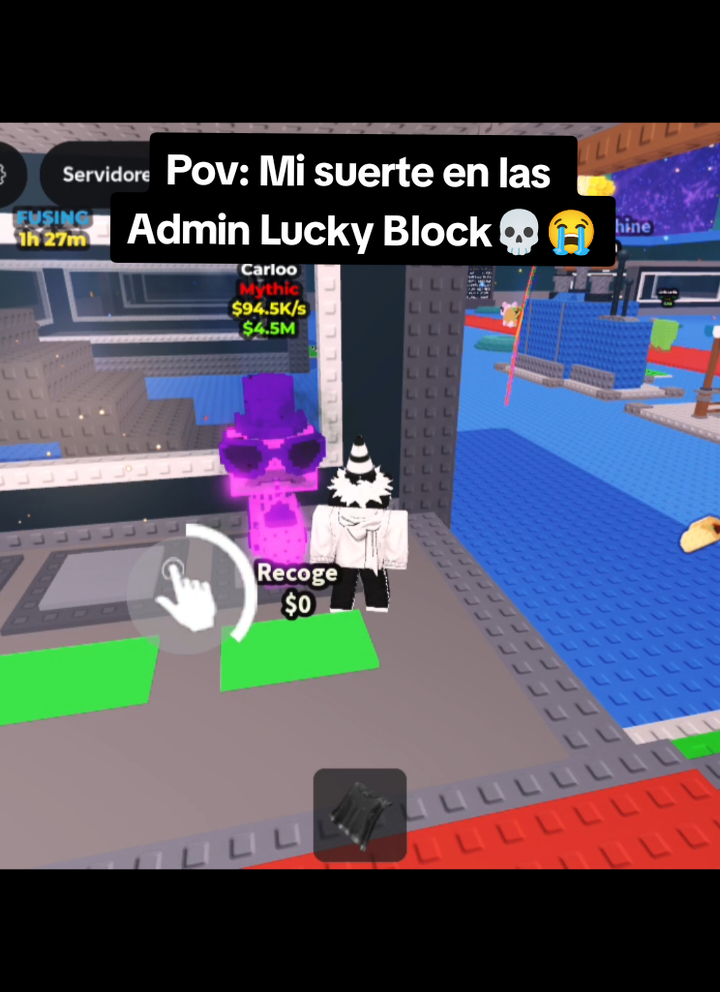 Nunca tengo suerte😔😔 #stealabrainrot  #adminabuse #adminluckyblock #fyp 