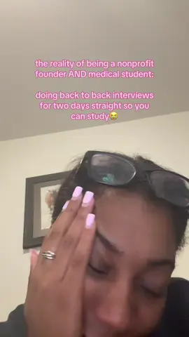 MIND YALL ive been doing this since last week😭 i love talking to meeting candidates but im so exhausted 😂 #fyp #medstudent #founder #businessowner 