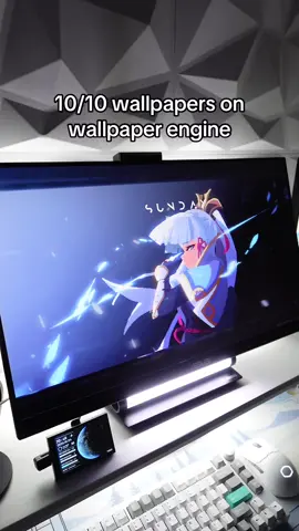 ALL WALLPAPERS 🔗 IN BIO Wallpaper Engine is on Steam. Rainmeter tutorial for the day/date is linked in my bio