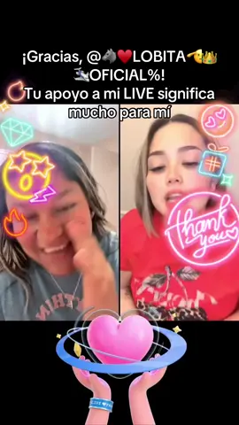 🐺♥️LOBITA🫡👑🛩️OFICIAL%, gracias por tu valioso apoyo en mi LIVE. Seguiré esforzándome para crear contenido LIVE aún mejor.@🐺♥️LOBITA🫡👑🛩️OFICIAL% #tiktoklive #livehighlights #livegift #handhearts #mysterymask 