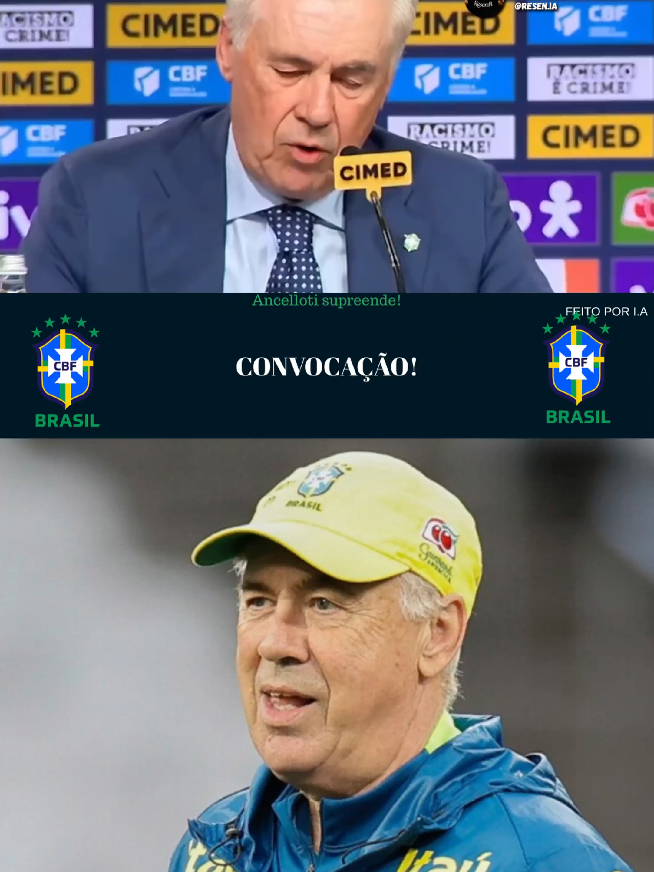 Lima Mei craque da pelota!! 🔥 #ia #inteligenciaartificial #selecaobrasileira #ancelotti #convocação