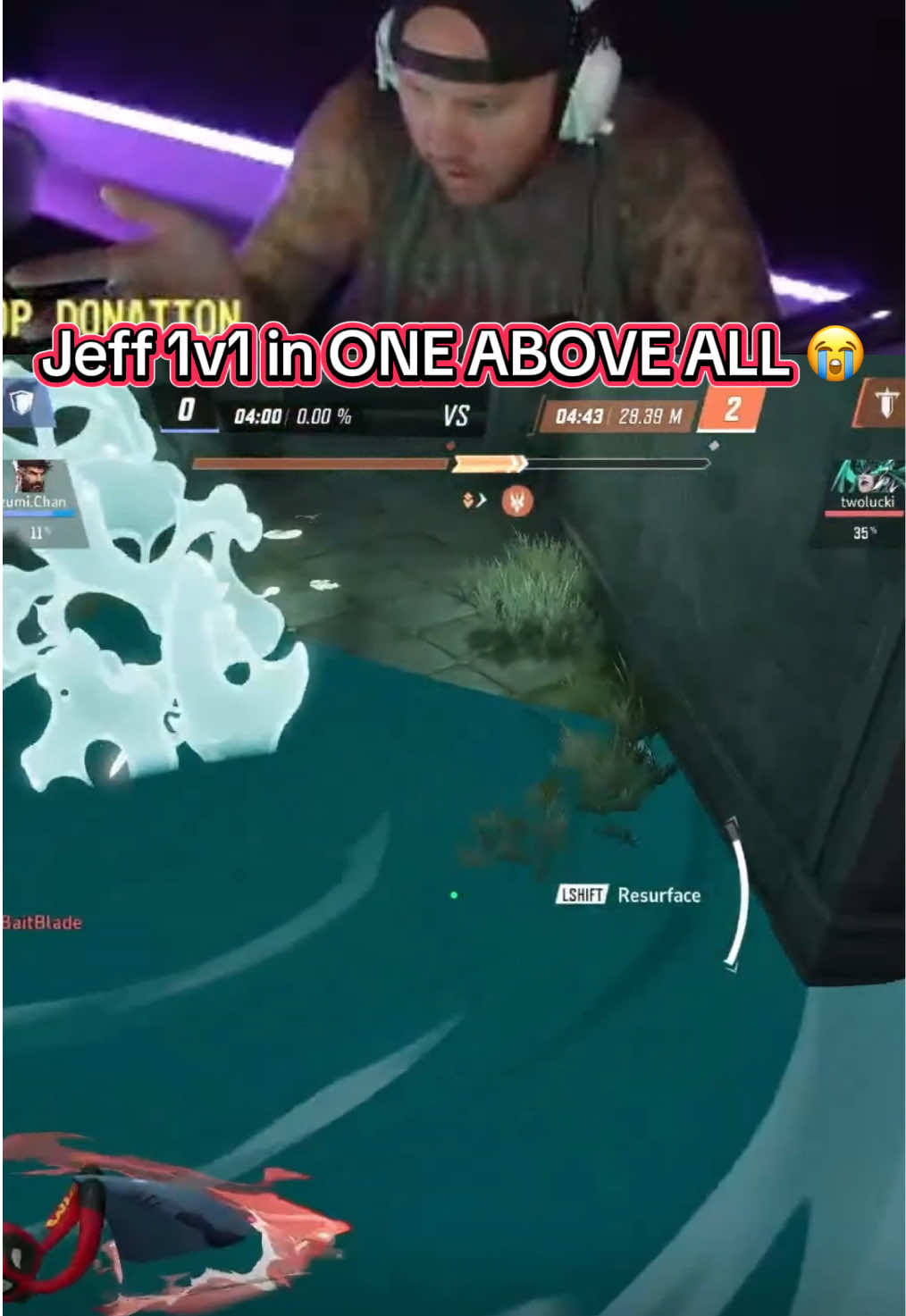 Tim witnesses a Jeff 1v1 in a T500 ranked game 😭 #fyp #marvelrivals #gaming #timthetatman #jeffthelandshark 