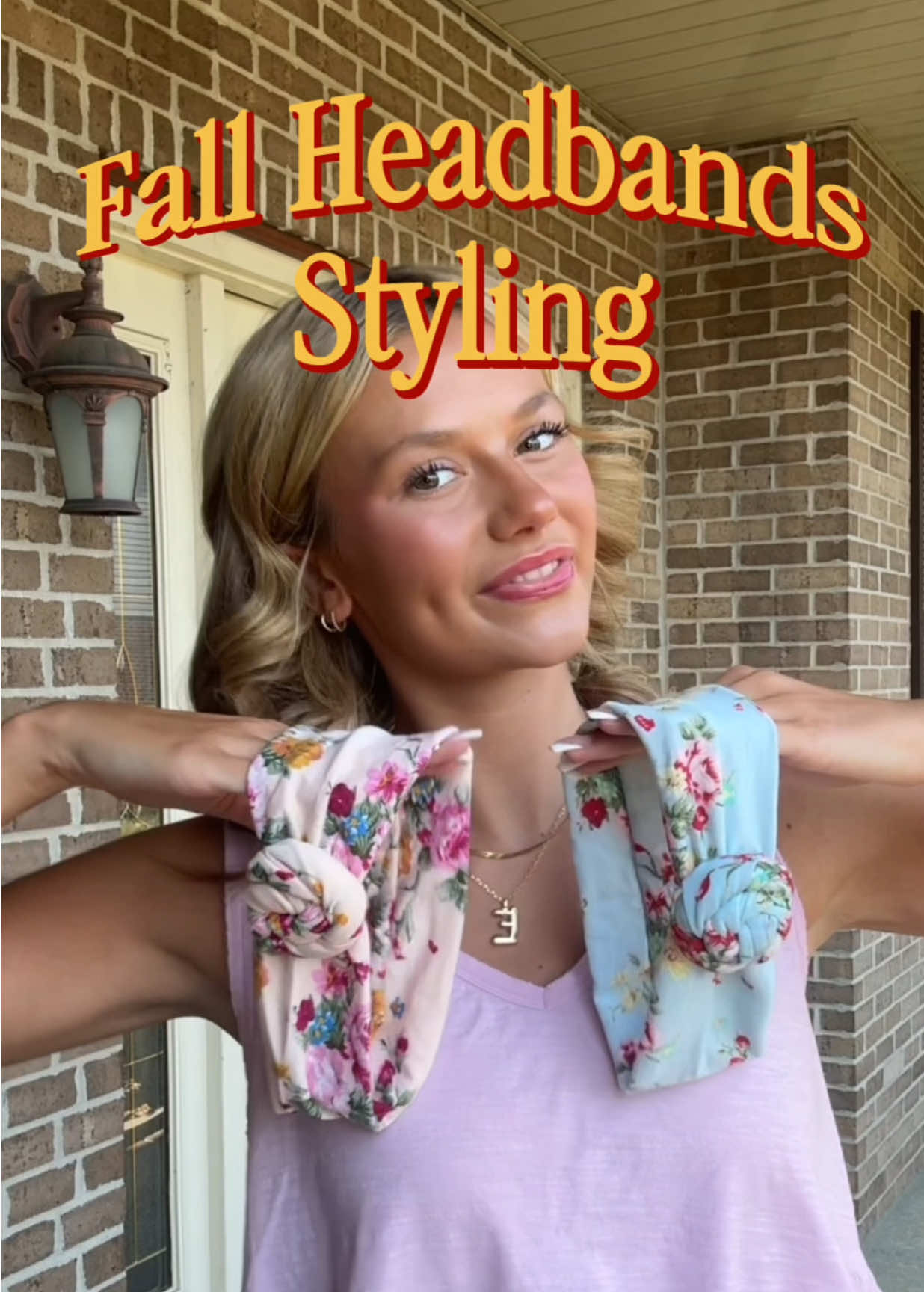When fall is right around the corner 🤩🫶🏼 #headband #fall #fallaesthetic #hairstyle #fallvibes 