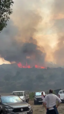 Un dolor en el alma…❤️‍🩹 Y un orgullo en el corazón por la gente de mi pueblo y por todos esos brigadistas voluntarios y bomberos forestales que llegaron a tiempo de que el fuego no pasara al núcleo urbano. Gracias 🫂🙌🏼 #molinaseca   #fyp #elpueblosalvaalpueblo #incendiosforestales #Bierzo