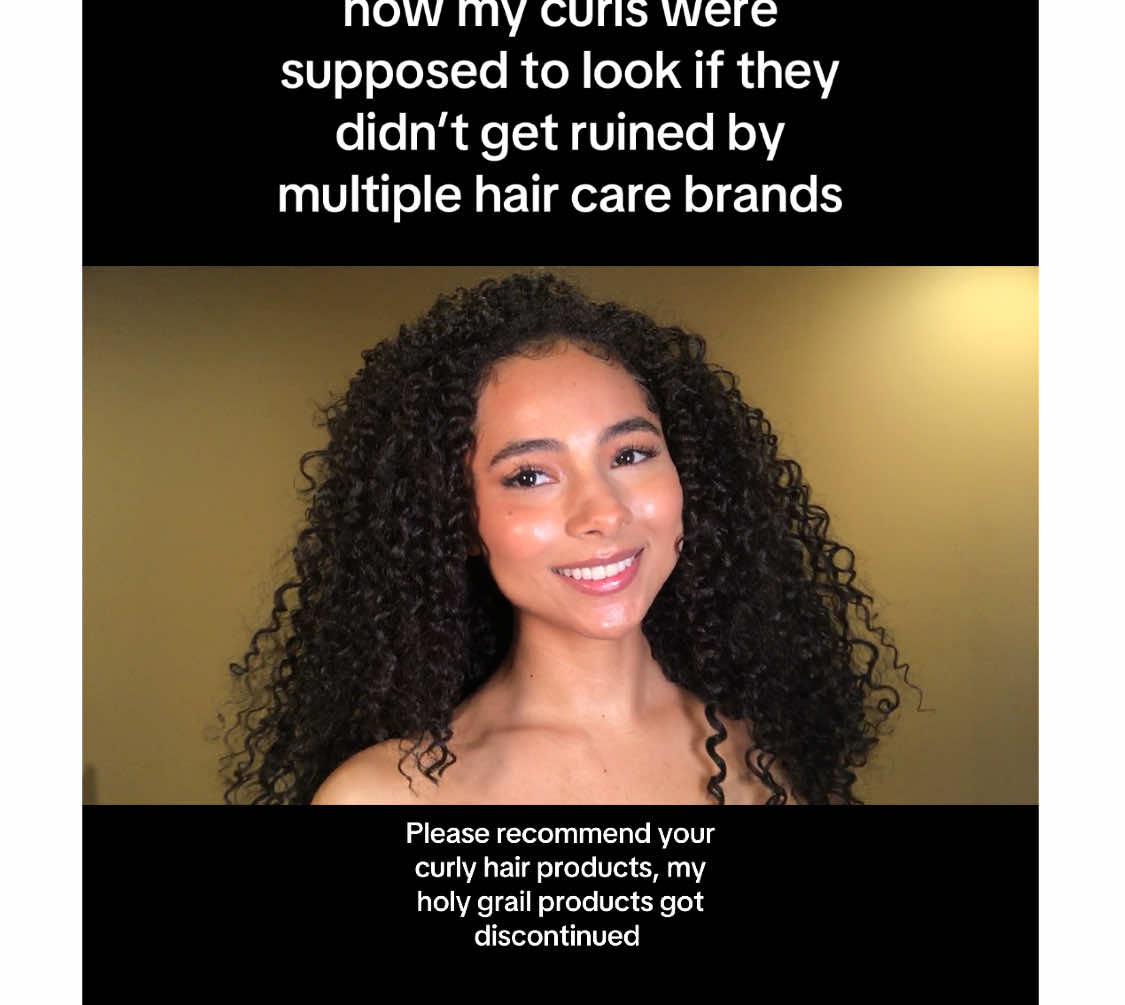 I have both low and high porosity, thick fine hair 3b-4a curl type #curlygirl #curlyhairproducts #curlyhairproblems 