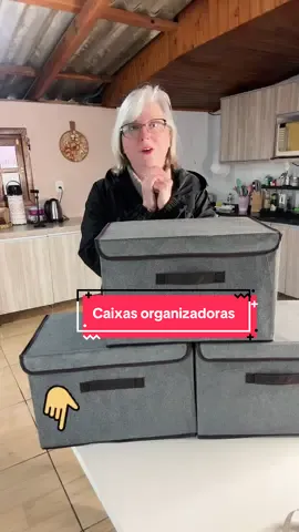 Caixas organizadoras #registrodevida #donadecasa #vidareal #organizacao #TikTokShopChegou 