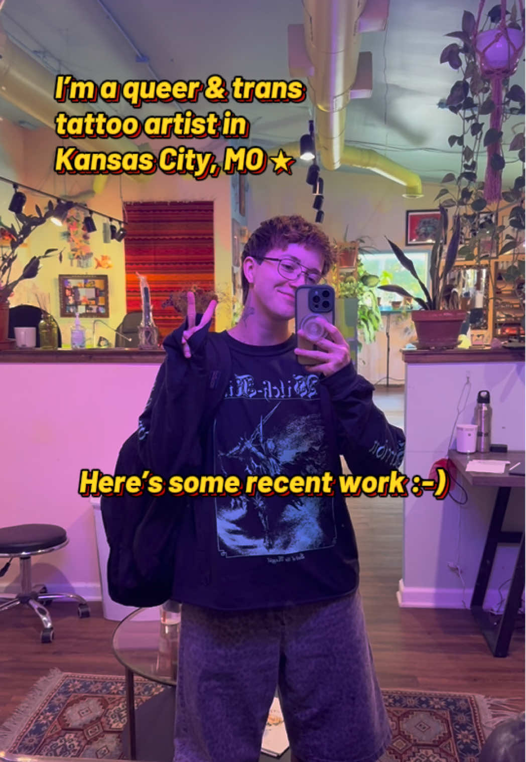 I sure love tattoo. Books open 9/1 for winter scheduling ★ (there will be a link in my bio to book at that time! thank u luv u) #kctattoo #kansascitytattoo #kctattoos #queertattooartist #transtattooartist 