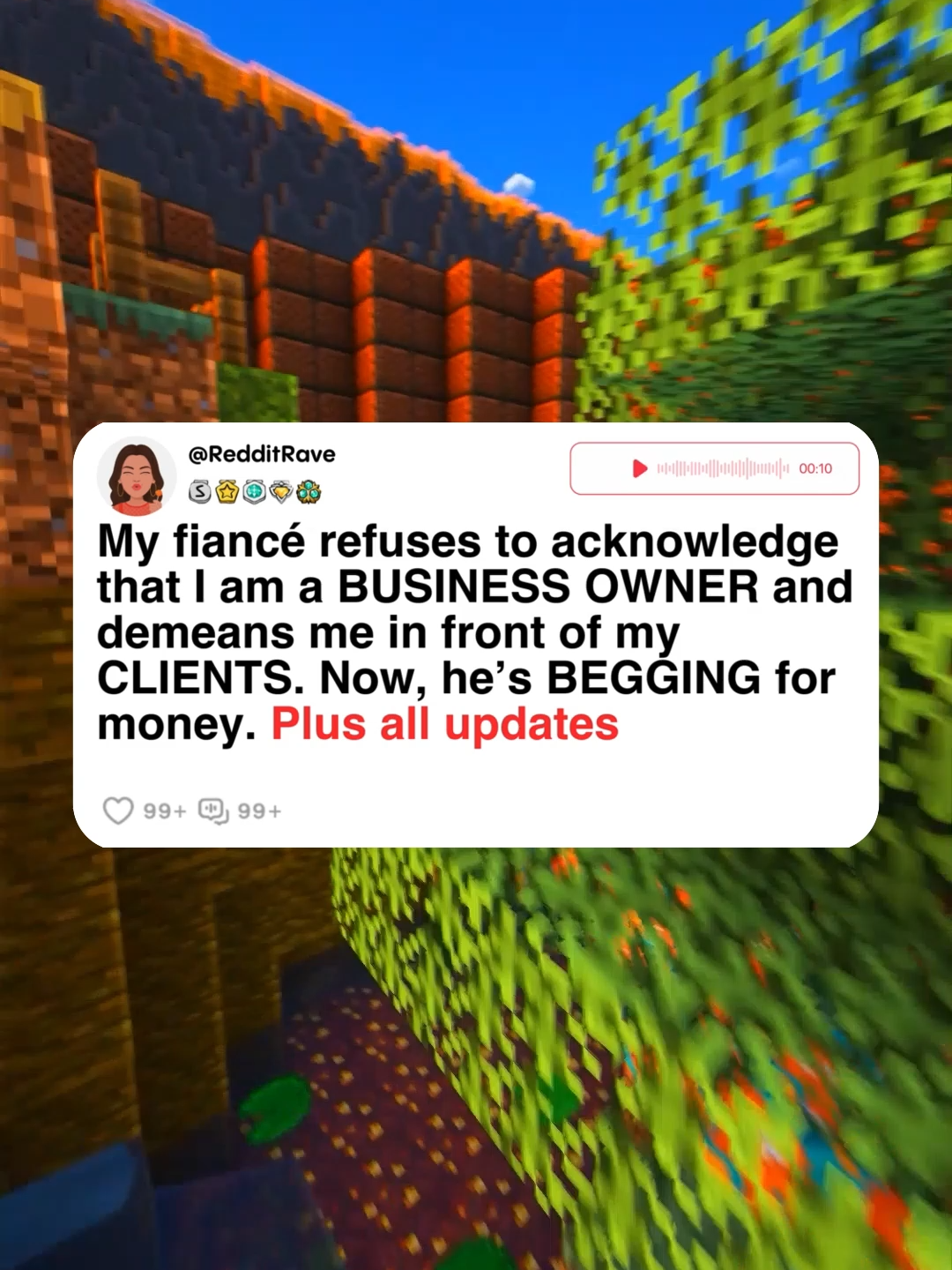 My fiancé refuses to acknowledge that I am a BUSINESS OWNER and demeans me in front of my CLIENTS. Now, he’s BEGGING for money. Plus all updates  #reddit #redditstories #redditreadings #askreddit #redditrave
