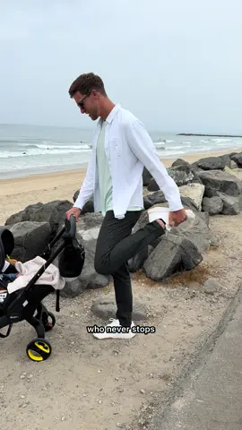 Sami’s off the clock, so me and @vrstbrand are running the show….and honestly, we make a pretty good team. Dad’s dressed for whatever the day throws my way. Shop VRST at @DICKS Sporting Goods and grab the Limitless Slim Fit 5-Pocket Pants. #VRSTpartner 