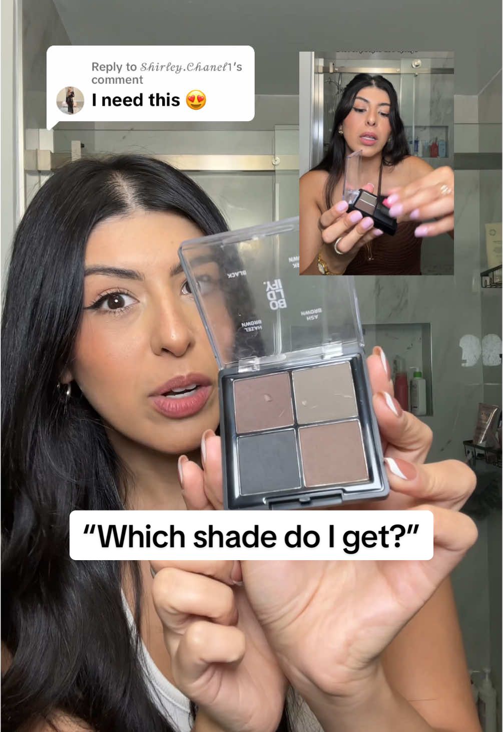 Replying to @𝒮𝒽𝒾𝓇𝓁𝑒𝓎.𝒞𝒽𝒶𝓃𝑒𝓁𝟣 @@boldify the #1 best selling viral touch up powder now has a sample kit you can buy to try out 4 different shades before buying the full sized product! Shade matching has never been easier! #boldify #boldifyhairlinepowder #hairlinepowder #viralproducts #hairhack #roottouchup 