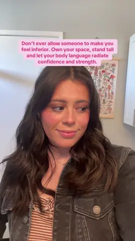 You need to have confidence in yourself #thegirlwhoanalyzes #confidence #bodylanguage 