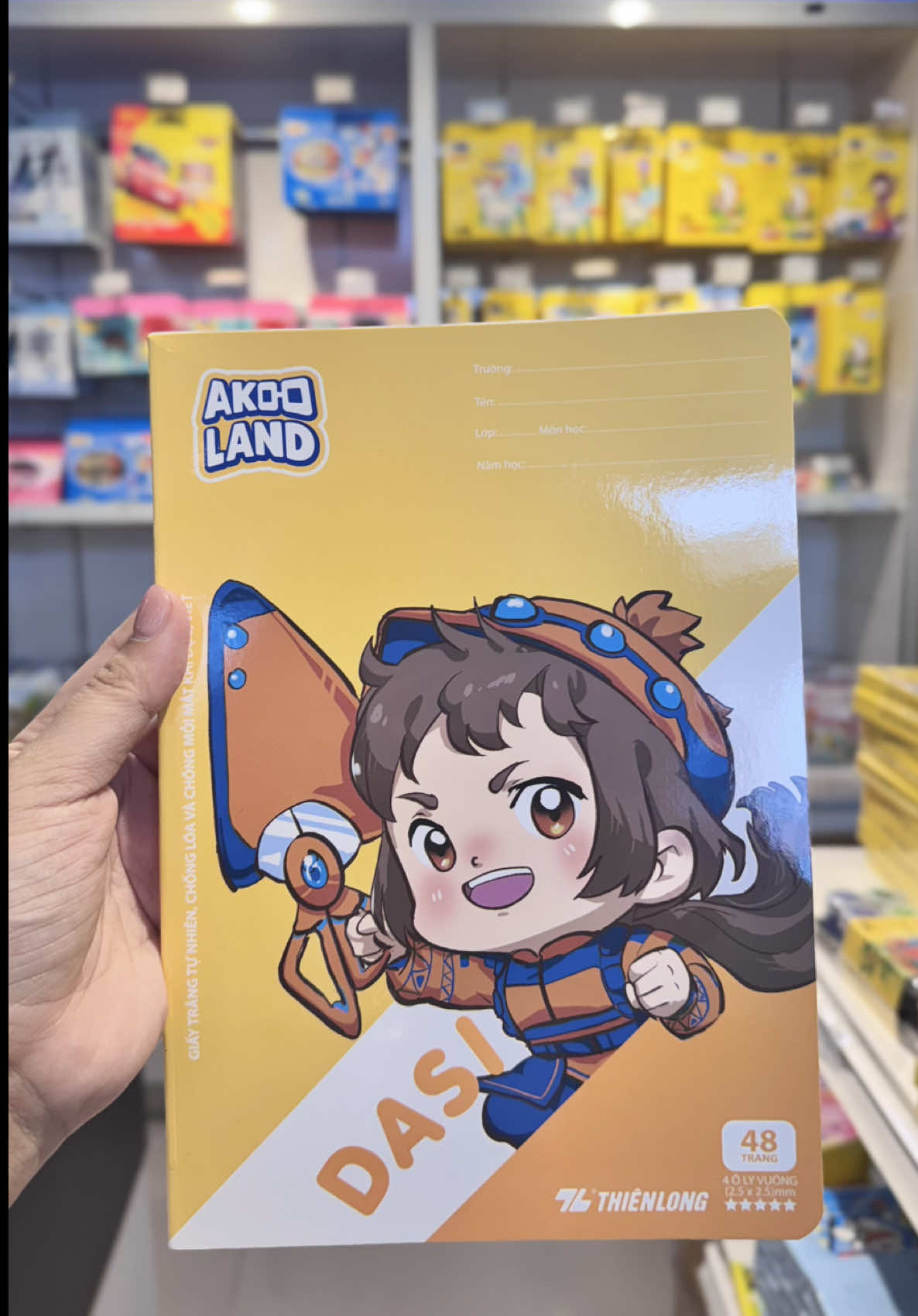 📚 Tập vở 4 ô ly, 5 ô ly, kẻ ngang – bạn đồng hành không thể thiếu mùa tựu trường! ✏️ 🌟 Giấy mịn, dễ viết, giúp luyện chữ đẹp và học tập hiệu quả. 🎨 Thiết kế đơn giản mà tinh tế, phù hợp cho mọi độ tuổi. 💡 Chuẩn bị đầy đủ dụng cụ học tập để học vui, viết đẹp mỗi ngày! 🎒 Năm học mới, động lực mới! \#vohoc #tapvohoc #tap4oly #tap5oly #backtoschool