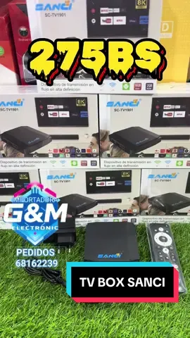 TV#BOX#SANCI  SOMOS#DE#LAPAZ PEDIDOS#68162239