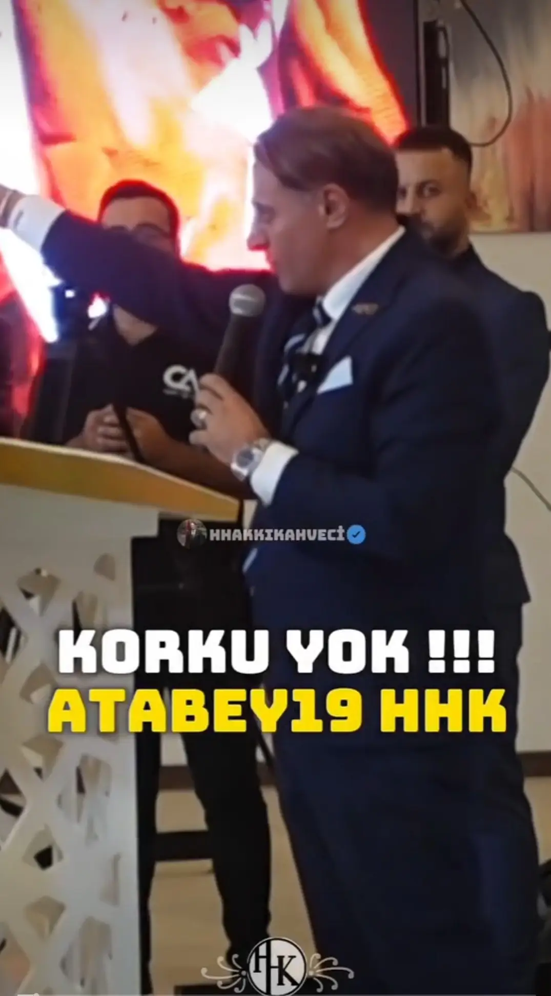 Bizden alınanı geri alacağız. 