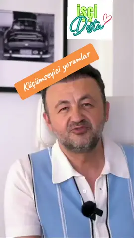 Küçümseyici yorumlar...