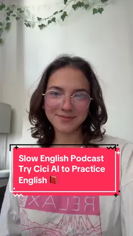 Hello, and welcome back to my slow English podcast..  Check out the link in my bio for more! #cici #ai #mx #aichatbot 