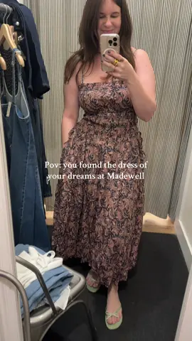 I can’t stop thinking about this dress! #madewell #dress #womensfashion #microinfluencer #styleinspo 