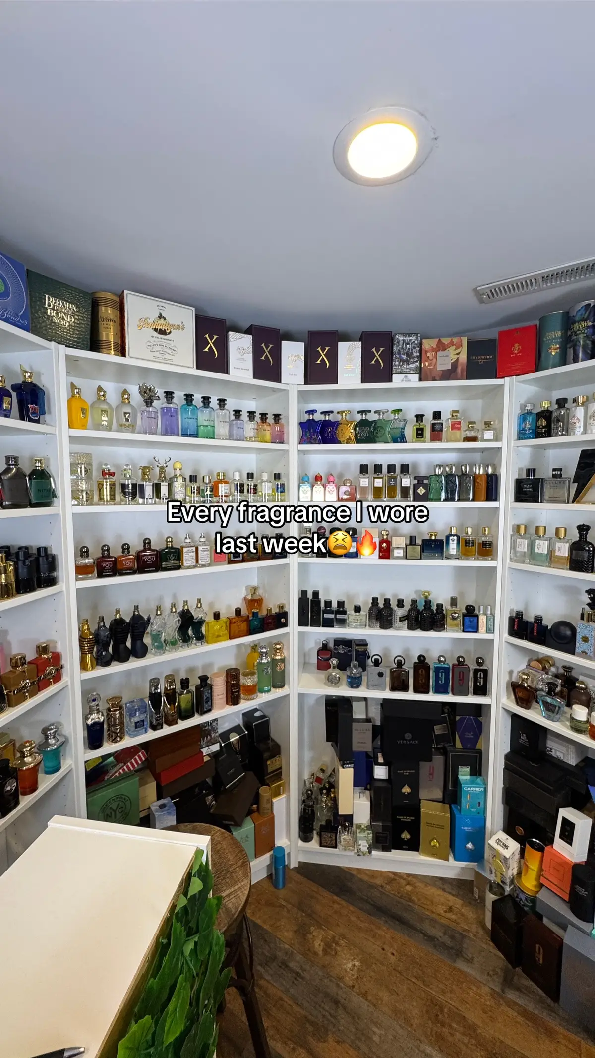 Every fragrance I wore last week😈#cologneking #fragrance #overspray #asmr #cologne 