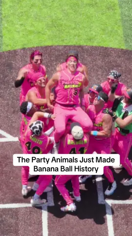 The Party Animals just wrapped up a sold-out nationwide tour with over 200,000 fans. They started out as the Savannah Bananas rivals, but now they’re leading Banana Ball and throwing the greatest party in sports. Packed stadiums, nonstop music, crazy stunts, and fans right in the middle of it all! This team has come so far in just a few years. I’m beyond proud of the players and cast who have been on this journey. To see now over 6 million followers from all over the world on social media and fans traveling across the country to see them play…it’s pretty special. Now they have their sights set on the Tour Championship but I’m looking ahead to the Banana Ball World Tour Selection Show on October 9th, where Party Animal Nation will see what’s in store for 2026! I’ll tell you one thing - they are set to take the country by storm!