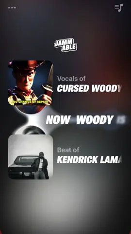 ill just leave this here #cursedwoody #woody #toystory #song #kendricklamar 