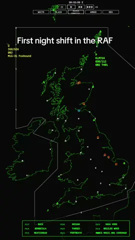 Adding realism to the game. Was a night shift back in the 90s really like this? #airdefendergame #raf #radar #gaming 
