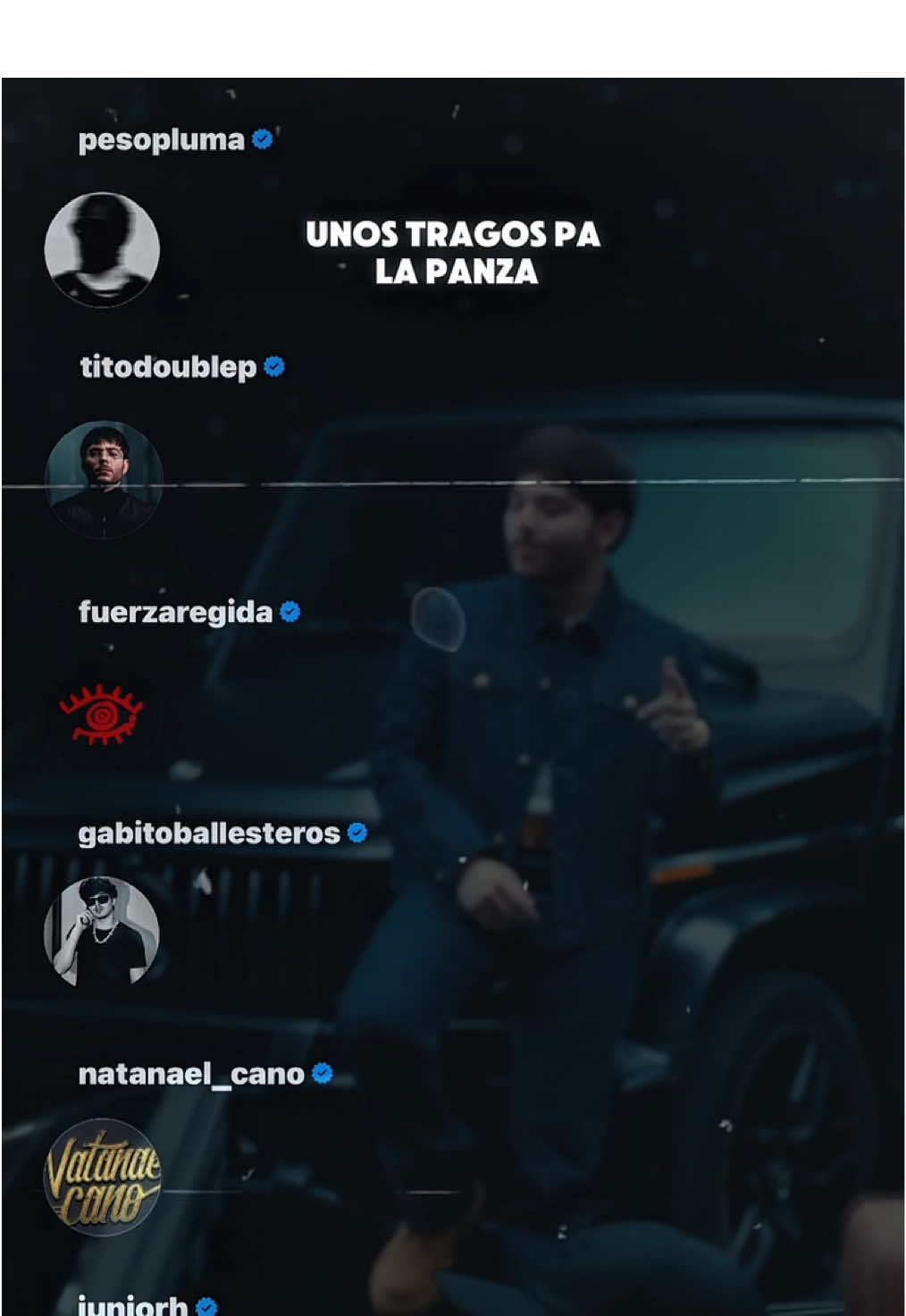 Dos Días Remix Ia #dosdias #pesopluma #titodoublep #fuerzaregida #gabitoballesteros #juniorh #natanaelcano #fyp #viralvideo #corridostumbados 