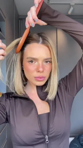 penteados fáceis para cabelo curto versão treino🏋🏼‍♀️#shorthair #shorthairstyle #cabelocurto #penteadoparacabelocurto #penteadoparatreinar 