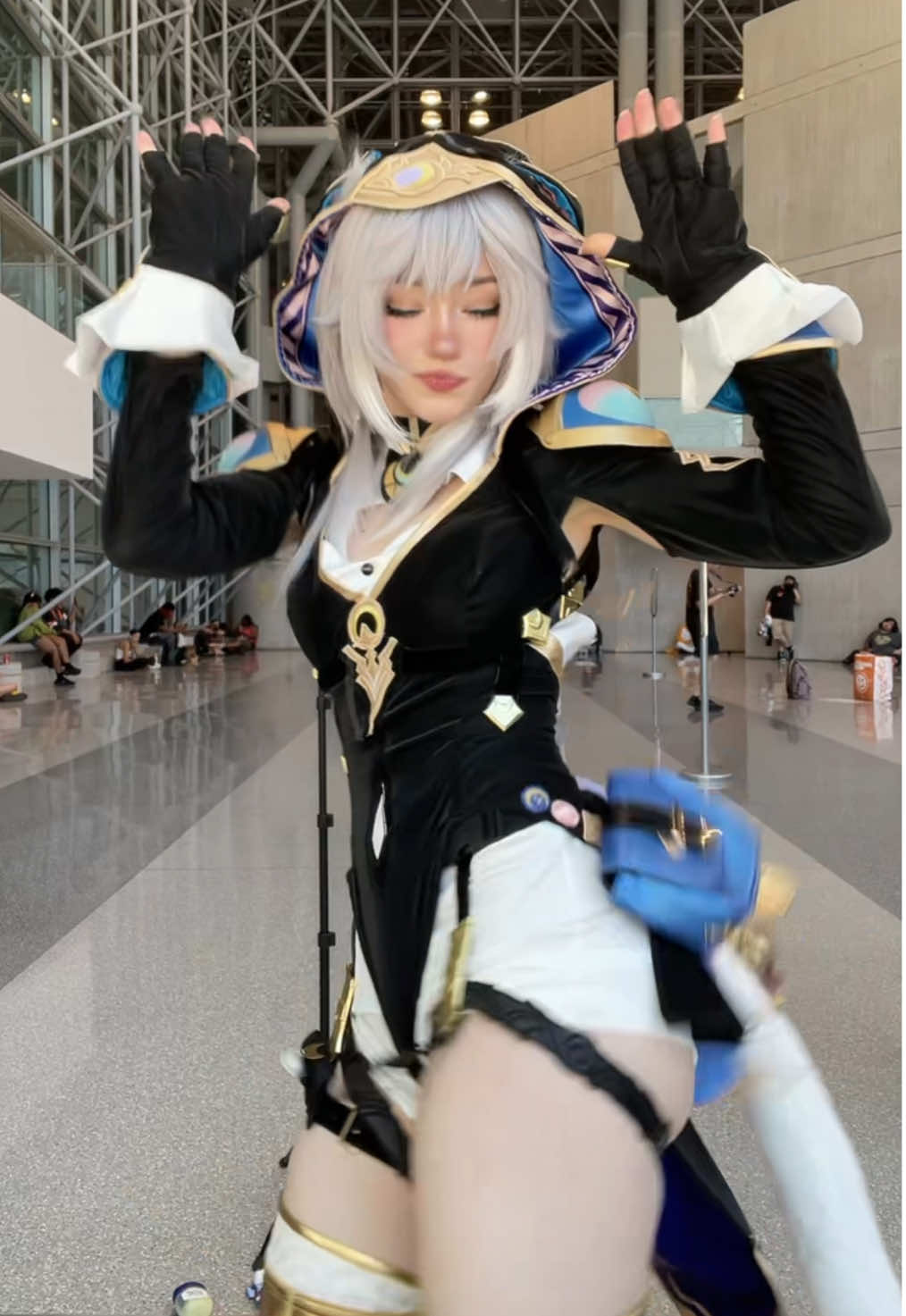 So much cipher spam lolll #cosplay #cosplayer #dancetrends #HonkaiStarRail 