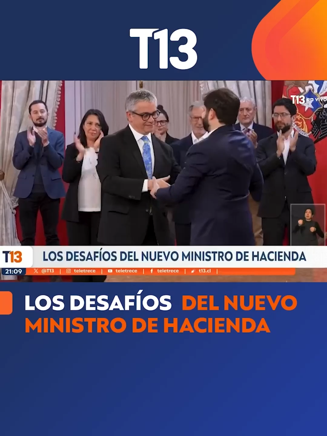 Los desafíos del nuevo ministro de Hacienda#Noticias #T13 #grau #hacienda