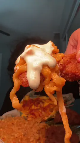 WINGSTOP x BULDAK MUKBANG!!!!        this heat makin my hair so frizzy 💔 @Wingstop @Buldak #shemmibang #fypシ #foryou #viral #wingstop #buldak #mukbang #eatingshow #curls #asmr #trending #creatorsearchinsights 