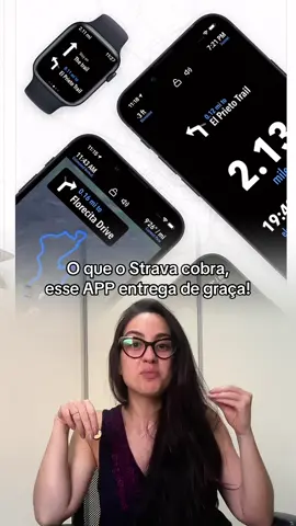 App que planeja rotas de graça! Footpath é o nome. Já salva p não esquecer ❤️