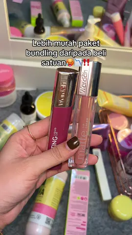 #wardahglastinglip #wardahombre #ombrelips 