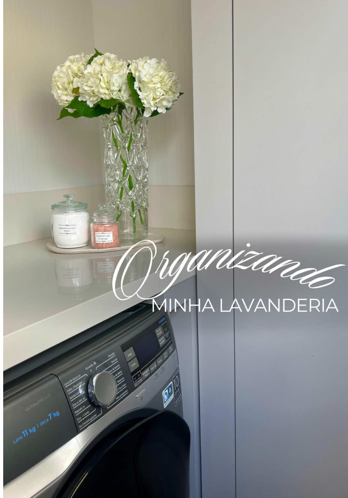 Organizando minha lavanderia 🫧 🧺  #satisfyingvideos #organization #Home #fyp 
