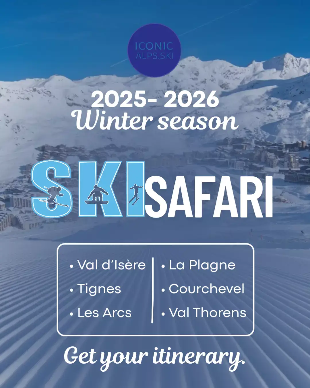 Elevate your winter escape from a mere holiday to a bespoke adventure. The 2025-2026 winter season beckons, and with it, the ultimate Ski safari. Immerse yourself in the unparalleled luxury of the French Alps, traversing legendary resorts like Val D'Isère, Tignes, Les Arcs, La Plagne, Courchevel, and Val Thorens, all meticulously curated into a seamless, unforgettable journey. This is not just skiing; it is an exclusive expedition designed for those who seek extraordinary experiences without compromise across different resorts. Ready to craft your personal Alpine legacy? Send us a DM or fill the form on our website, connect with your designated Alpine Expert to design your bespoke Ski Safari.  #travel #winter #ski #snowboard #foryou 