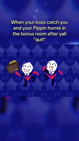 When your boss catch you and your Pippin homie in the bonus room after yall “quit” #digitalart #animation #meme #deltarunefanart #deltarunechapter3  