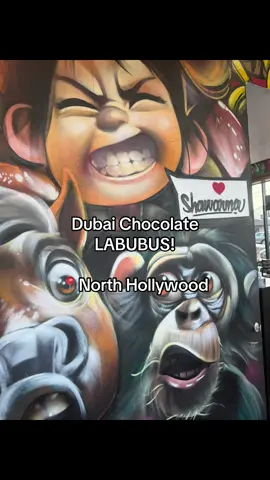 We thought it was so cool to see labubu shaped chocolate!  Pre-warning: EXPENSIVE. * * * * #chocolatelabubu🤤 #labubu #dubaichocolate #PlacesToVisit #northhollywood 