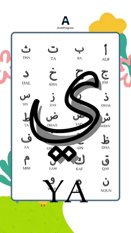 Alphabet arabe