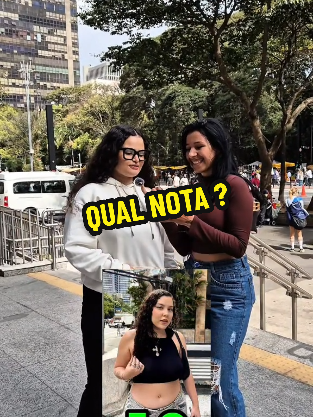 qual nota você daria? . . . #mulheres #nota #entrevista #bonitas #tiktok 