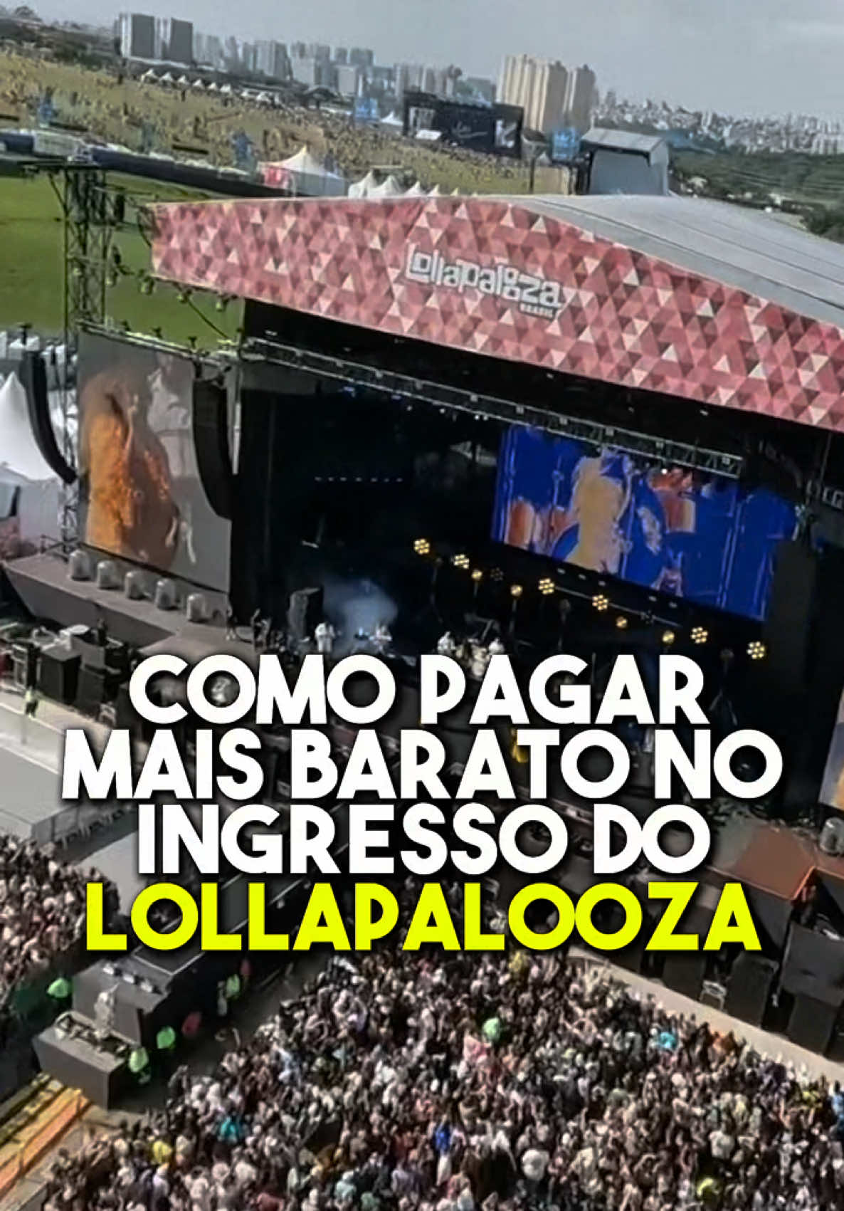 Como funciona a entrada social no Lollapalooza ✅ Esse é um benefício bem parecido com o de meia entrada, em relação ao valor, mas que todos tem direito a escolher 😍 Muito legal né? 🫶🏽  #lollapalooza #lollabr #entradasocial #meiaentrada #sabrinacarpenter 