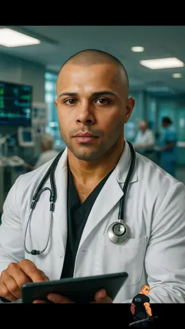 O MÉDICO 🧬🩺💉💊⚕️📸 1️⃣ABRA O CHATGPT ✔️ 2️⃣INSIRA SUA IMAGEM ✔️ 3️⃣COLE SEU PROMPT ✔️ #saude #prompt #fotos #criadordeconteudo #wallpaper  Crie Retrato hiper-realista em resolução 8K de um jovem médico de 26 anos, corpo definido, usando 100% o rosto da foto carregada sem edição, retoque ou suavização. Preserve todas as características faciais, textura da pele e expressão. O médico veste jaleco branco impecável com estetoscópio no pescoço, compenetrado em seu trabalho em um hospital moderno e iluminado. O ambiente ao redor é sofisticado, com equipamentos médicos avançados, monitores digitais e uma sala organizada, transmitindo profissionalismo. A cena conta uma história de dedicação: o jovem médico analisa exames em uma prancheta digital enquanto ao fundo enfermeiros e pacientes trazem vida ao hospital, sugerindo sua rotina intensa e cheia de responsabilidade. Iluminação cinematográfica suave destacando seu rosto e expressão focada.