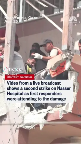 URGENT: Israel didn't just bomb a hospital today. It bombed Nasser Hospital TWICE. The first strike killed patients, doctors, and media. The second killed the rescue teams and journalists rushing in. The method (double-tap) is not incidental... it's calculated to target first responders. That's a war crime under international law. 20 dead. 5 journalists. That's a war crime in HD #FYP #FDT #news 