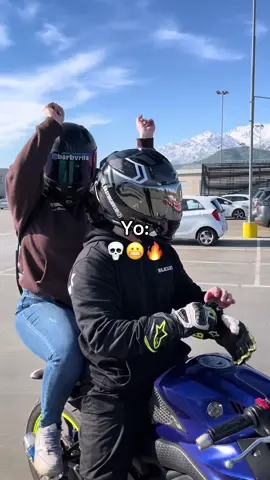 💀  @baby🏍 #humor #moto #baile #biker #bikergirl 