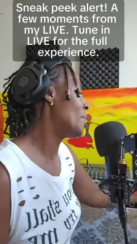 Sneak peek alert! A few moments from my LIVE. Tune in LIVE for the full experience. #tiktoklive #livehighlights