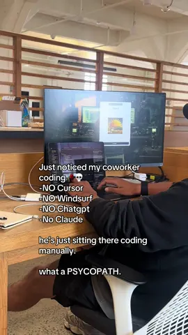 💀🥀no cursor in 2025 is wild. #Tech #startup #coding #vibecoding #chatgpt 