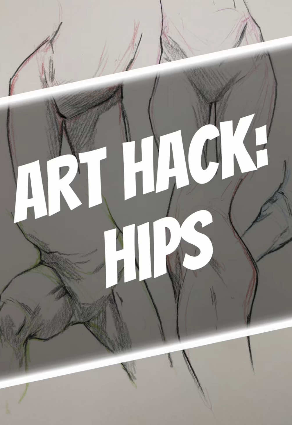 The hips are super important for your posing as well as your action, but don’t seem to be talked about much, so let’s change that. Let’s talk about hips! #arthack #hips #pelvis #movement #drawing 