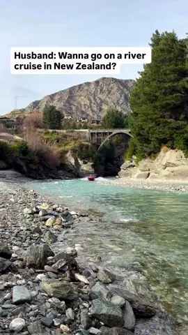 Never trusting him again � The Shotover Jet in New Zealand is a MUST on any New Zealand itinerary! It’s an absolutely wild ride that takes you just inches from canyon walls and drivers that spin the boat 360 degrees MULTIPLE TIMES! We were Soaked, screaming, and smiling the whole way though. It’s not for the faint of heart, but 100000% worth it! TAG someone you would bring here! � � Shotover Jet, Queenstown, New Zealand #FEEL100inNZ #NZMustDo #NZBucketList #newzealand #queenstown #shotoverjet #newzealandvacations #queenstownlife #extremesports #boatride